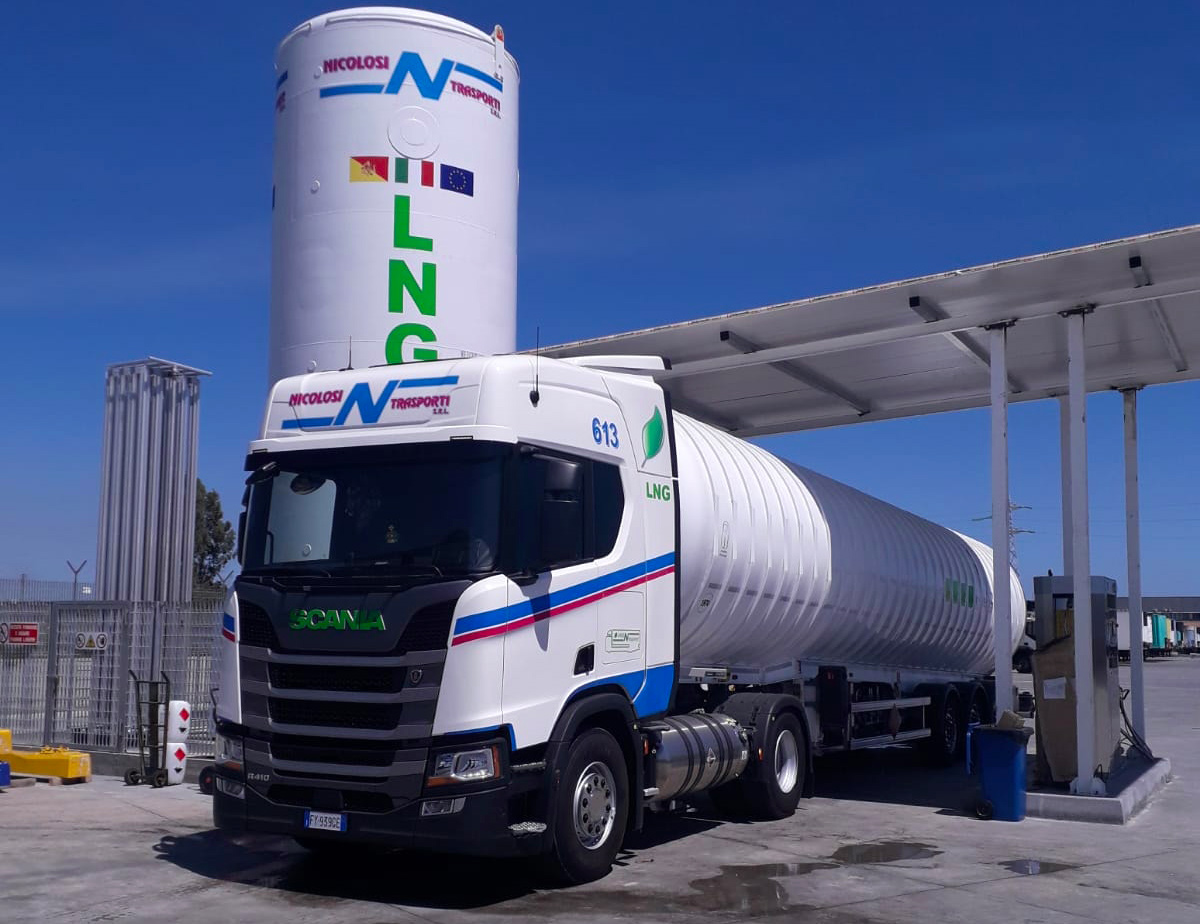 Nicolosi Trasporti porta l’LNG in Sicilia