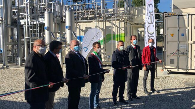 Inaugurato il nuovo impianto di biometano di Acea Pinerolese Industriale